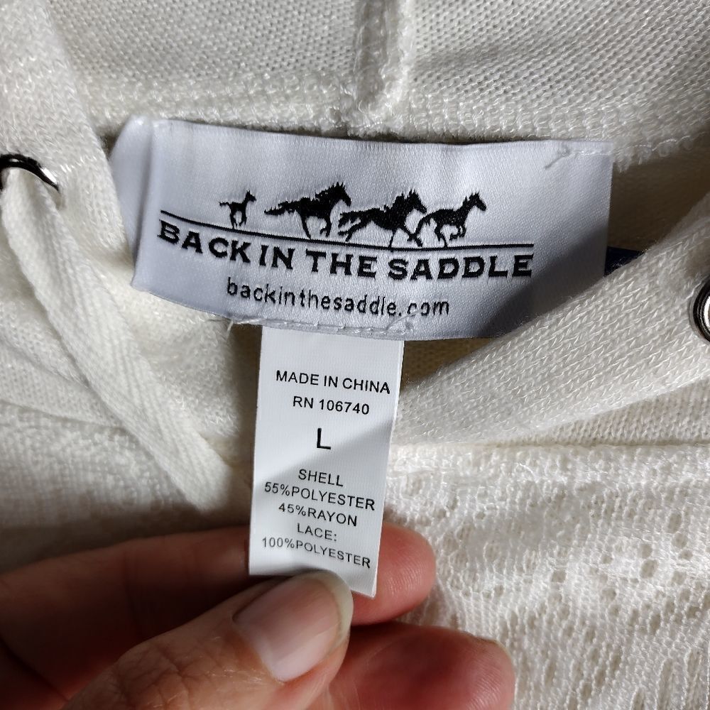 Back in the Saddle hooded sweater - Picture 2 of 6